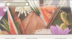 Desktop Screenshot of lighthousesushi.com